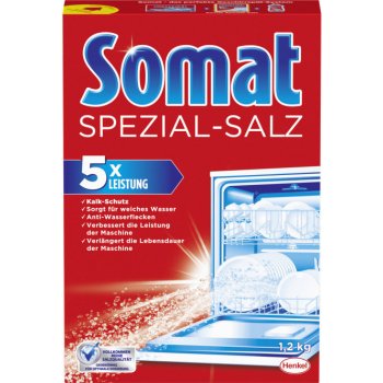 Somat soľ do umývačky riadu 1,2 kg od 1,85 € - Heureka.sk