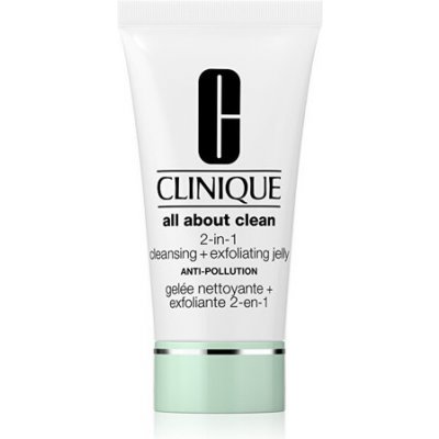 Clinique All About Clean 2-in-1 Cleanser Exfoliating Jelly Exfoliačný čistiaci gél 150 ml