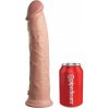 Pipedream King Cock Elite 11″ Silicone Dual Density Cock Light, realistické dildo s prísavkou 29,5 x 5,4 cm