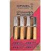 Opinel Les Essentiels Súprava noža a škrabky na olivy 4 ks, 002163