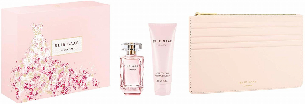 Elie Saab Le Parfum Rose Couture pre ženy EDT 50 ml + telové mlieko 75 ml darčeková sada