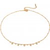 ELENYS Halo - pozlátený náhrdelník 18K žlté zlato Dĺžka náhrdelníka: 42+5 cm / max. 47 cm pozlátený náhrdelník 18K žlté zlato