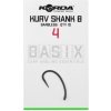 Korda Háčiky Basix Kurv Shank Barbless - 4