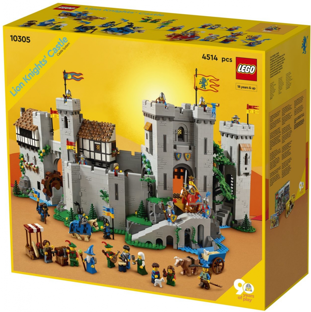 LEGO® Icons 10305 Hrad Levieho rytiera od 485,9 € - Heureka.sk