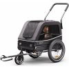 KLARFIT Goldie S Hybrid, príves na bicykel pre psov, pre malé/stredne veľké psy, polyesterová sieťovina (CST1-KF-GDIH-DG)