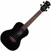 Luna Vintage Mahogany Black Open Pore Koncertné ukulele