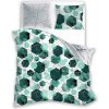 FARO bavlna satén obliečky Milagro Verde 009 140x200 70x90
