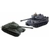 S-IDEE Sada bojujúcich tankov Tiger I vs. T34/85, 2,4 GHz