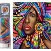 Norimpex Diamantové maľovanie Afričanka 30 x 40 cm
