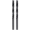 LUX-TOOLS Robustný vrták do kovu HSS-R 2 mm, 2 ks