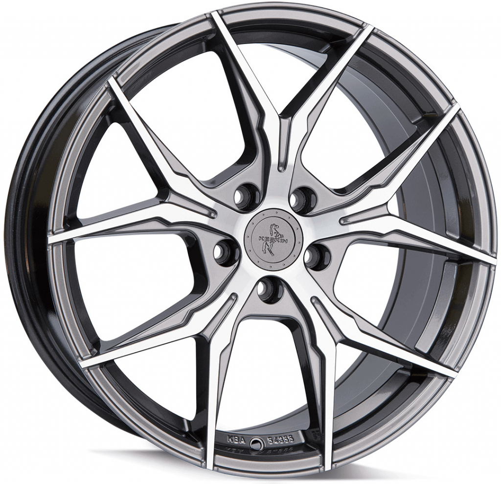 Keskin KT19 8x18 5x112 ET45 anthracite polished