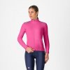 CASTELLI Cyklistická zateplená bunda - ESPRESSO AIR W - ružová