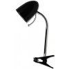 Aigostar B.V. Aigostar - Stolná lampa s klipom 1xE27/11W/230V čierna/chróm AI0354 + záruka 3 roky zadarmo