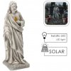 Socha Ježiša s LED a solárnym napájaním, 52 cm