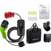 Qoltec EV 2v1 nabíjačka pre elektromobil s reguláciou Type2 7 kW CEE 3 PIN 230V LCD Prenosné Wallbox 5 m