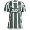 adidas Manchester United Away Shirt 2023 2024 Adults Green/White S