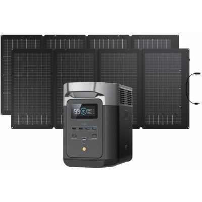 EcoFlow Delta 2 + 2x 220W solárny panel 1ECO3603-2220