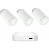 Secutek Sada inteligentnej termostatickej hlavice a gateway ZigBee 3.0 3x Termohlavica + 1x Gateway