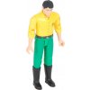 Bruder 46100 BWORLD Figurka John Deere žluté triko, zelené kalhoty