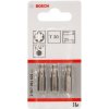 Skrutkovací bit Bosch Extra Hart T30, L 25 mm, 3 ks - 2607001622