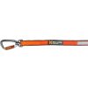 Vodítko pre psa Move Leash Non-stop dogwear - Oranžová / dĺžka 1,7 m a šírka 20 mm