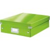 LEITZ Střední organizační krabice Click & Store, Zelená 60580064