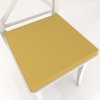 Biante Štvorcový podsedák Rongo RG-098 Horčicový - 38x38x3 cm