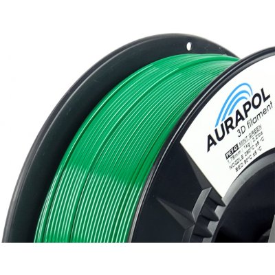 Aurapol PET-G Zelená mäta 1,75mm 1kg