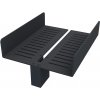 Nimco Sklenená polica do sprchového kúta NIMCO SHOWER SHELF 2091-DH-25-90