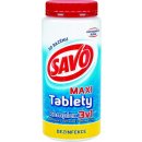 Bazénová chémia SAVO Maxi tablety komplex 3v1 1,4 kg