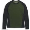 Bergans of Norway Inner:dual Merino Long Sleeve tričko, pine forest/dark shadow grey XL