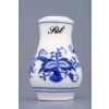 Cibulák soľnička sypacia s nápisom Sůl 7,5 cm cibulový porcelán originálny cibulák Dubí