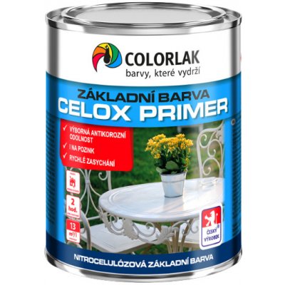 Colorlak Celox Primer C2000 - Základná nitrocelulózová farba 0,6 L červenohnedá