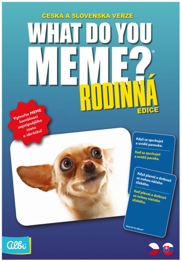 Albi What Do You Meme CZ: Rodinná edice