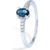 Blink-Blink Diamantový prsteň so Zafírom 2214BZG