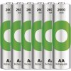 GP ReCyko AA 2600mAh 6ks 1032226260
