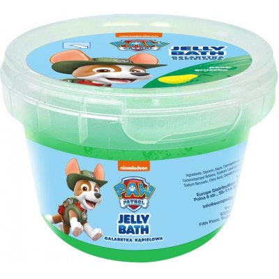 Nickelodeon Paw Patrol Jelly Bath prípravok do kúpeľa pre deti Pear - Tracker 100 g