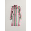 Gant Striped Waist Shirt Dress zelená