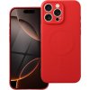 Kryt Silicone Mag Cover Case s MagSafe iPhone 16 Pro Max Red
