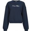 Tommy Hilfiger Mikiny GOLD BTN SCRIPT FLEECE SWTSRT Námornícka modrá