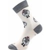 Voxx Vlněnka Dámske tenké merino ponožky BM000003775900127447 biela 35-38 (23-25)