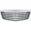 BLIC Predná mriežka (Elegance, kompletná, chróm/strieborná) Mercedes Triedy E W211 04.2006-07.2009