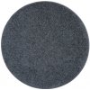 Vopi , 67x67 (průměr) kruh cm Kusový koberec Color Shaggy sivý guľatý, šedá, kancelária