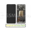 LCD Displej + Dotykové sklo + Přední kryt Samsung Galaxy A55 5G A556 - originál Farba: IceBlue+ Rám