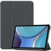 AppleKing puzdro z PU kože s funkciou uspania pre iPad mini 6 / mini 7 - sivé - možnosť vrátiť tovar ZADARMO do 30tich dní
