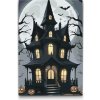 Vymalujsisam.sk Maľovanie podľa čísiel - Strašidelný dom Veľkosť: 20x30cm, Rám: Na plastovej doske