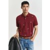 POLOKOŠEĽA GANT EMBROIDERED SS POLO PLUMPED RED