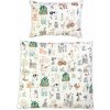 Obliečky do postieľky, 2D sada - Farma, 135x100