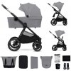 KINDERKRAFT kombinovaný Nea 2 2v1 Platinum Grey 2025