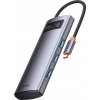 NONAME Baseus WKWG070013 Series 4-in-1 Type-C HUB Dokovacia Stanica USB-C to 4x USB 3.0 Gray 6932172608637